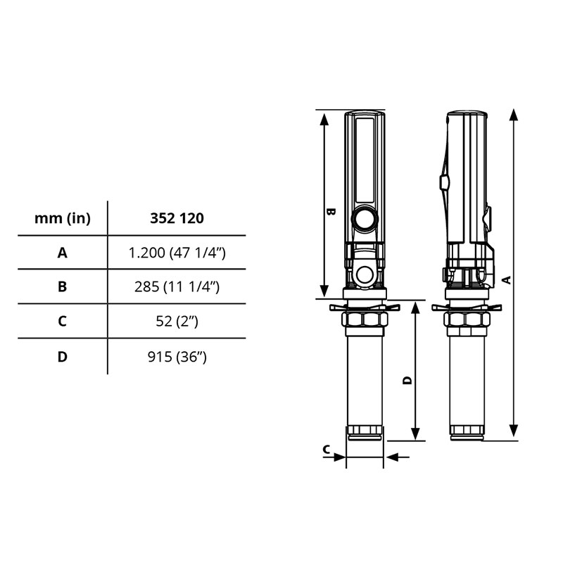 25419_800x800_3 SAMOA: ΑΕΡΑΝΤΛΙΑ ΛΑΔΙΟΥ ΒΑΛΒΟΛΙΝΗΣ PUMPMASTER 2 – 1:1 ΜΗΚΟΥΣ 915 mm – SAMOA CODE 352120