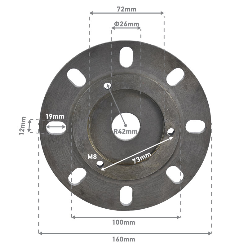 43277_800x800_3 ALFA: ΠΛΑΤΩ ΤΟΡΝΩΝ 160mm