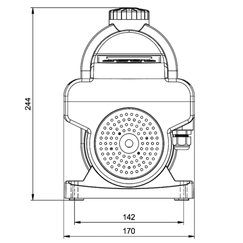 43519_800x800_10 ΑΝΤΛΙΑ ΝΕΡΟΥ INVERTER INOX 650W ΠΟΛΥΒΑΘΜΙΑ ΑΘΟΡΥΒΗΣ ΛΕΙΤΟΥΡΓΙΑΣ 61dB(A) ΣΤΑΘΕΡΗΣ ΠΙΕΣΗΣ