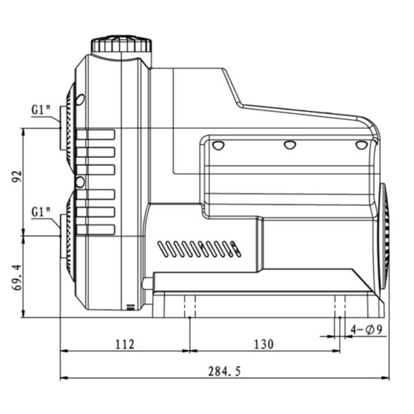 KRAFT: ΠΙΕΣΤΙΚΟ ΣΥΓΚΡΟΤΗΜΑ ΝΕΡΟΥ INVERTER 650W