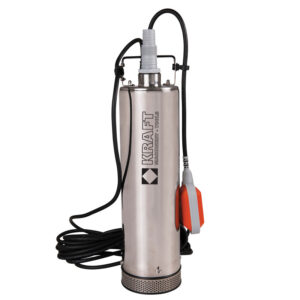 KRAFT: ΥΠΟΒΡΥΧΙΑ ΑΝΤΛΙΑ 1000 W INOX - 4 ΣΤΑΔΙΩΝ