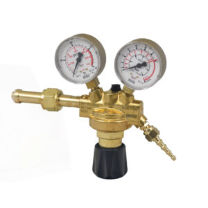 OXYTURBO: ΜΑΝΟΜΕΤΡΟ MAXY ARGON/CO2 LP – Φ 63 mm – RANGE 0-6 bar – RED MARK 32L/min=4 bar – G1/4 MALE – WIKA