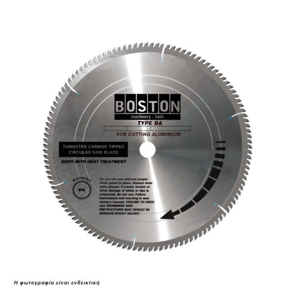 BOSTON: ΔΙΣΚΟΣ ΚΟΠΗΣ ΑΛΟΥΜΙΝΙΟΥ Φ190/30 – Ζ60
