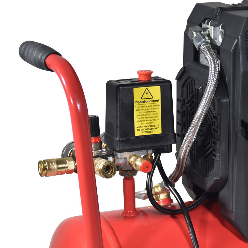 602048_800x800_5 TOROS: ΑΕΡΟΣΥΜΠΙΕΣΤΗΣ OILFREE ΧΑΜΗΛΟΥ ΘΟΡΥΒΟΥ (SEMISILENT) 24LT/2,0HP