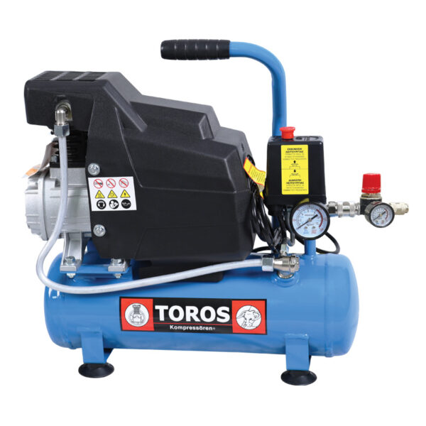 TOROS:  ΑΕΡΟΣΥΜΠΙΕΣΤΗΣ ΜΟΝΟΜΠΛΟΚ 6LT/1,5HP 230V