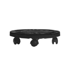 A/P: ΠΛΑΤΦΟΡΜΑ DOLLY ΣΤΡΟΓΓΥΛΗ ΠΛΑΣΤΙΚΗ Φ 300mm ΜΕΤΑΦΟΡΑΣ 170Kg