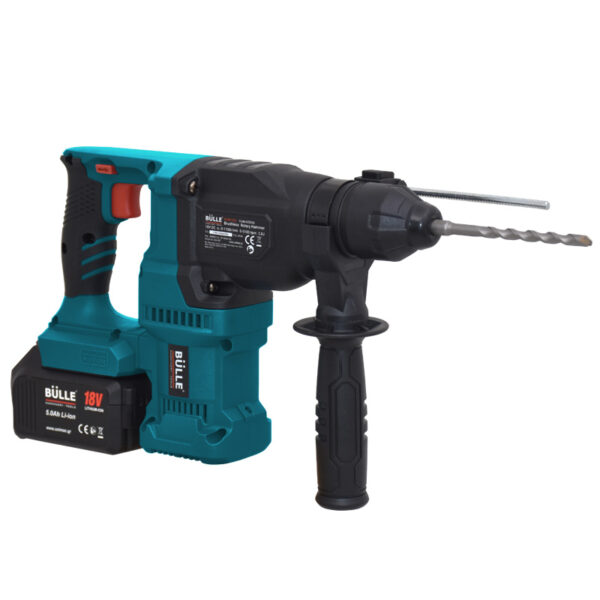 BULLE: ΠΙΣΤΟΛΕΤΟ ΜΠΑΤΑΡΙΑΣ (BRUSHLESS) 18V  SDS-PLUS, 4 ΛΕΙΤΟΥΡΓΙΩΝ ΜΕ 2 ΜΠΑΤΑΡΙΕΣ 5Ah