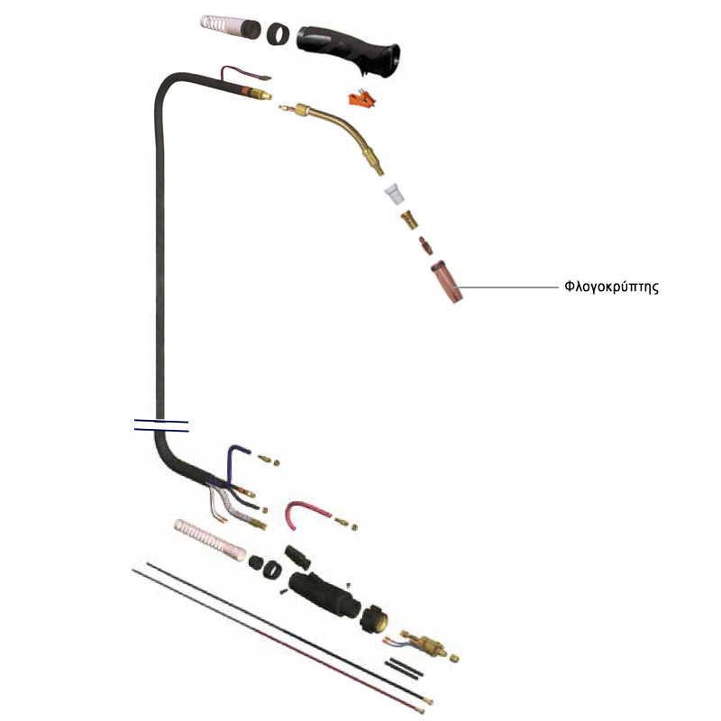 ΦΛΟΓΟΚΡΥΠΤΗΣ ΤΣΙΜΠ.ΗΛΕΚ. MIG NW501 ΦΛΟΓΟΚΡΥΠΤΗΣ ΤΣΙΜΠ.ΗΛΕΚ. MIG NW501