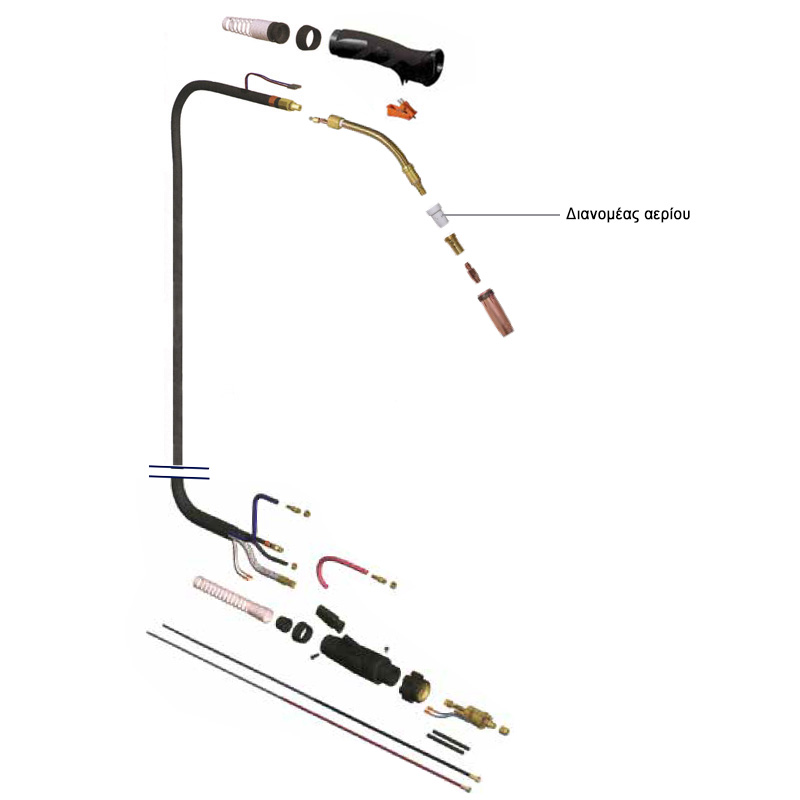 ΔΙΑΝΟΜΕΑΣ ΑΕΡΙΟΥ ΤΣΙΜΠ.ΗΛΕΚ. MIG NW501 ΔΙΑΝΟΜΕΑΣ ΑΕΡΙΟΥ ΤΣΙΜΠ.ΗΛΕΚ. MIG NW501
