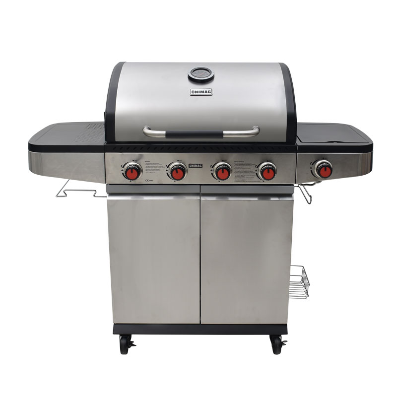 UNIMAC: ΨΗΣΤΑΡΙΑ ΥΓΡΑΕΡΙΟΥ INOX BBQ PREMIUM LINE - 4 ΕΣΤΙΕΣ ΚΑΙ 1 ΠΛΑΪΝΟ ΜΑΤΙ UNIMAC: ΨΗΣΤΑΡΙΑ ΥΓΡΑΕΡΙΟΥ INOX BBQ PREMIUM LINE – 4 ΕΣΤΙΕΣ ΚΑΙ 1 ΠΛΑΪΝΟ ΜΑΤΙ