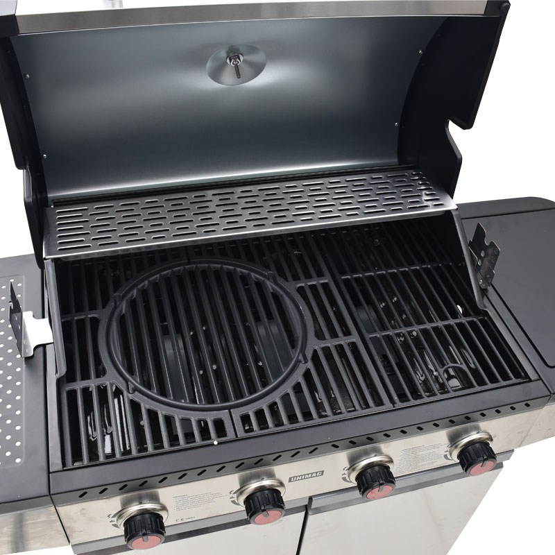 661317_800x800_6 UNIMAC: ΨΗΣΤΑΡΙΑ ΥΓΡΑΕΡΙΟΥ INOX BBQ PREMIUM LINE – 4 ΕΣΤΙΕΣ ΚΑΙ 1 ΠΛΑΪΝΟ ΜΑΤΙ