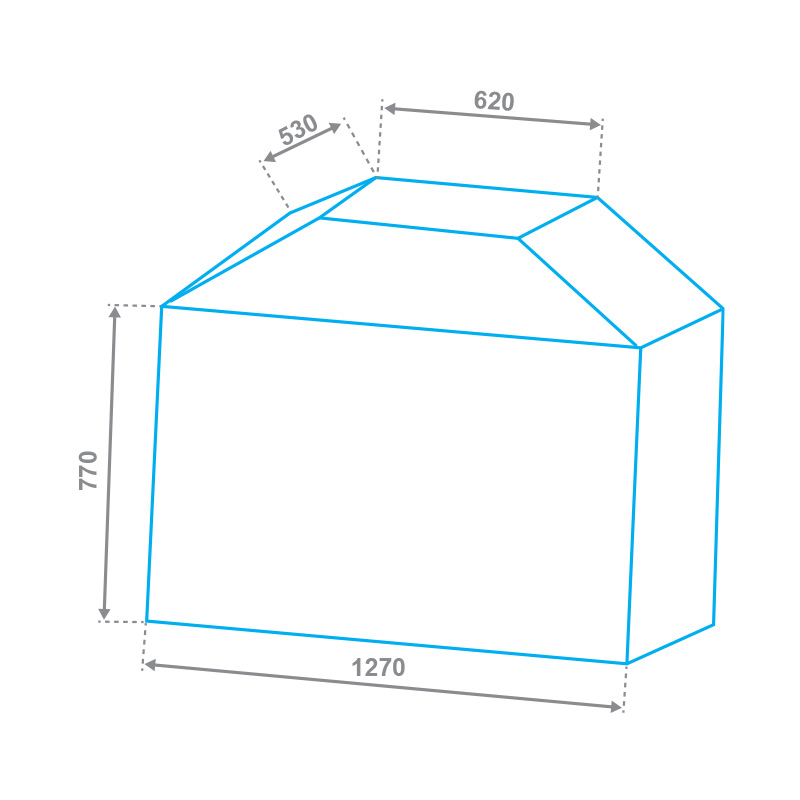 661392_800x800_2 UNIMAC: ΚΑΛΥΜΜΑ ΠΡΟΣΤΑΣΙΑΣ ΓΙΑ GAS BBQ 3 ΕΣΤΙΩΝ