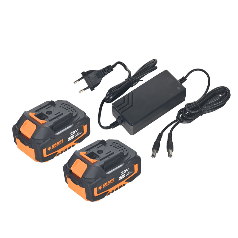 691177_800x800_6 KRAFT: ΘΑΜΝΟΚΟΠΤΙΚΟ ΜΠΑΤΑΡΙΑΣ BRUSHLESS 40V 2x4Ah