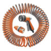 KRAFT: ΣΕΤ ΣΩΛΗΝΑ ΣΠΙΡΑΛ 15m ΜΕ ΠΙΣΤΟΛΙ ΝΕΡΟΥ