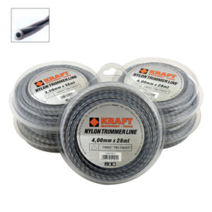 KRAFT: ΜΕΣΙΝΕΖΑ - ΝΗΜΑ ΚΟΠΗΣ ΕΛΙΚΟΕΙΔΗΣ TRI-TWIST Φ 3.00mm ΣΥΣΚΕΥΑΣΙΑ 50 ΜΕΤΡΑ (450gr)