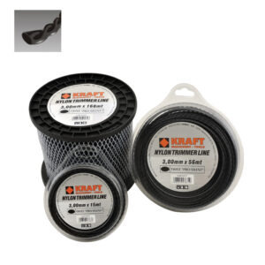 KRAFT: ΜΕΣΙΝΕΖΑ - ΝΗΜΑ ΚΟΠΗΣ ΕΛΙΚΟΕΙΔΗΣ TWIST ''PRO SILENT'' Φ 3.50mm ΣΥΣΚΕΥΑΣΙΑ 49 ΜΕΤΡΑ (450gr)