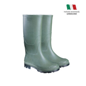 GINOCCHIO: ΓΑΛΟΤΣΕΣ P.V.C. ΜΕ ΑΝΤΙ-ΟΛΙΣΘΗΤΙΚΗ ΣΟΛΑ ΠΡΑΣΙΝΕΣ ΜΕΓΕΘΟΣ 45