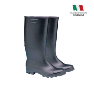 GINOCCHIO: ΓΑΛΟΤΣΕΣ P.V.C. ΜΕ ΑΝΤΙ-ΟΛΙΣΘΗΤΙΚΗ ΣΟΛΑ ΜΑΥΡΕΣ ΜΕΓΕΘΟΣ 39